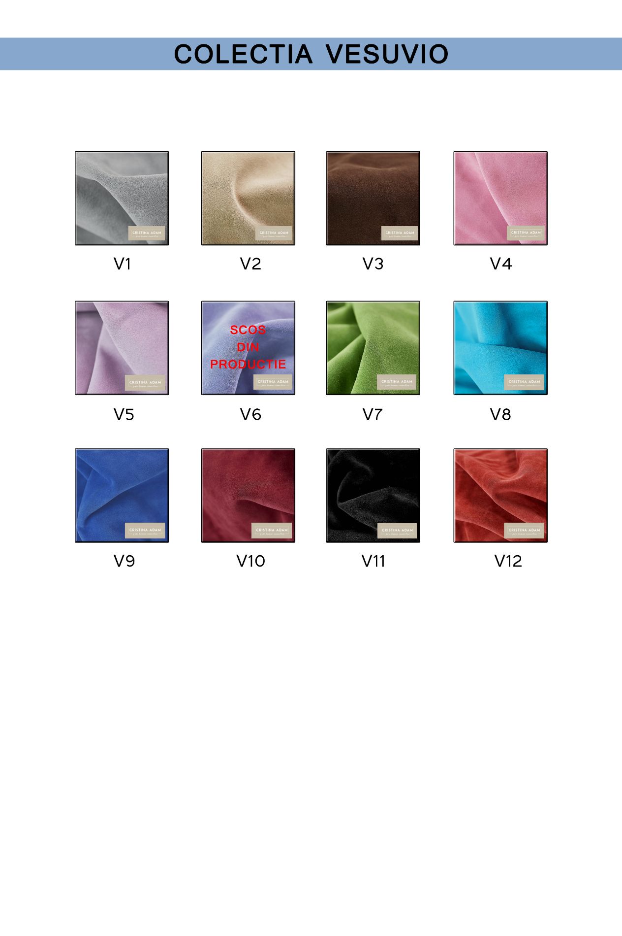  Piele COLECTIA VESUVIO